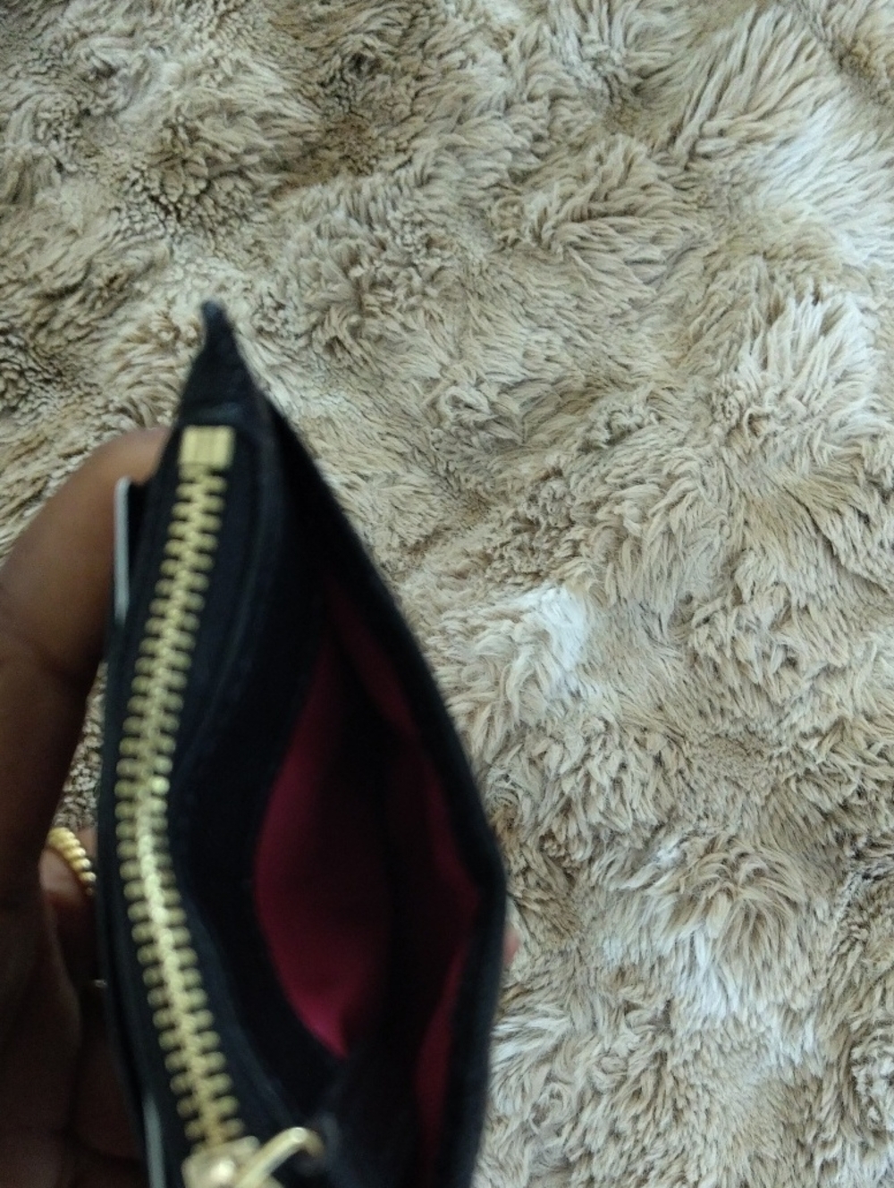 Black Leather Wallet - Picture 3 of 6